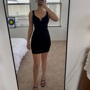 Free People Plunge Bodycon Dress